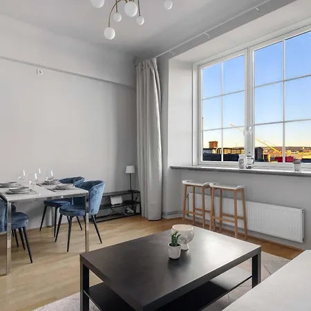 Апартаменты Dinbnb L Cozy Modern In - 1 Min To Tram