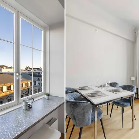 Апартаменты Dinbnb L Cozy Modern In - 1 Min To Tram