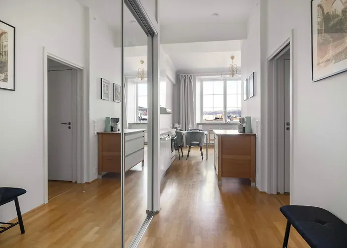 Dinbnb L Cozy Modern In - 1 Min To Tram * 오슬로
