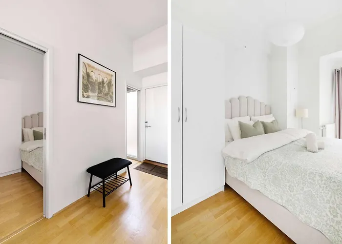 Dinbnb L Cozy Modern In - 1 Min To Tram 아파트 *