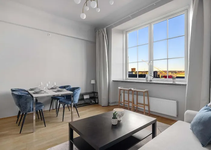아파트 Dinbnb L Cozy Modern In - 1 Min To Tram