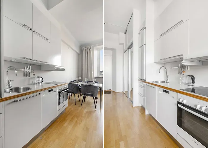 Dinbnb L Cozy Modern In - 1 Min To Tram 아파트 *